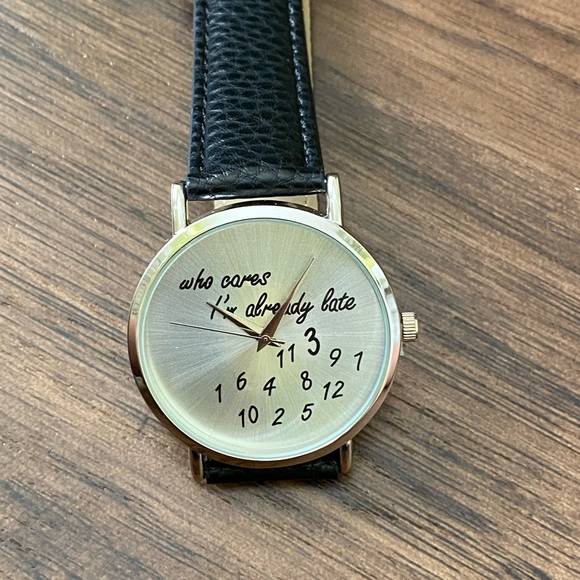 Stainless steel back watches in Genuine leather - Picture 4 of 8